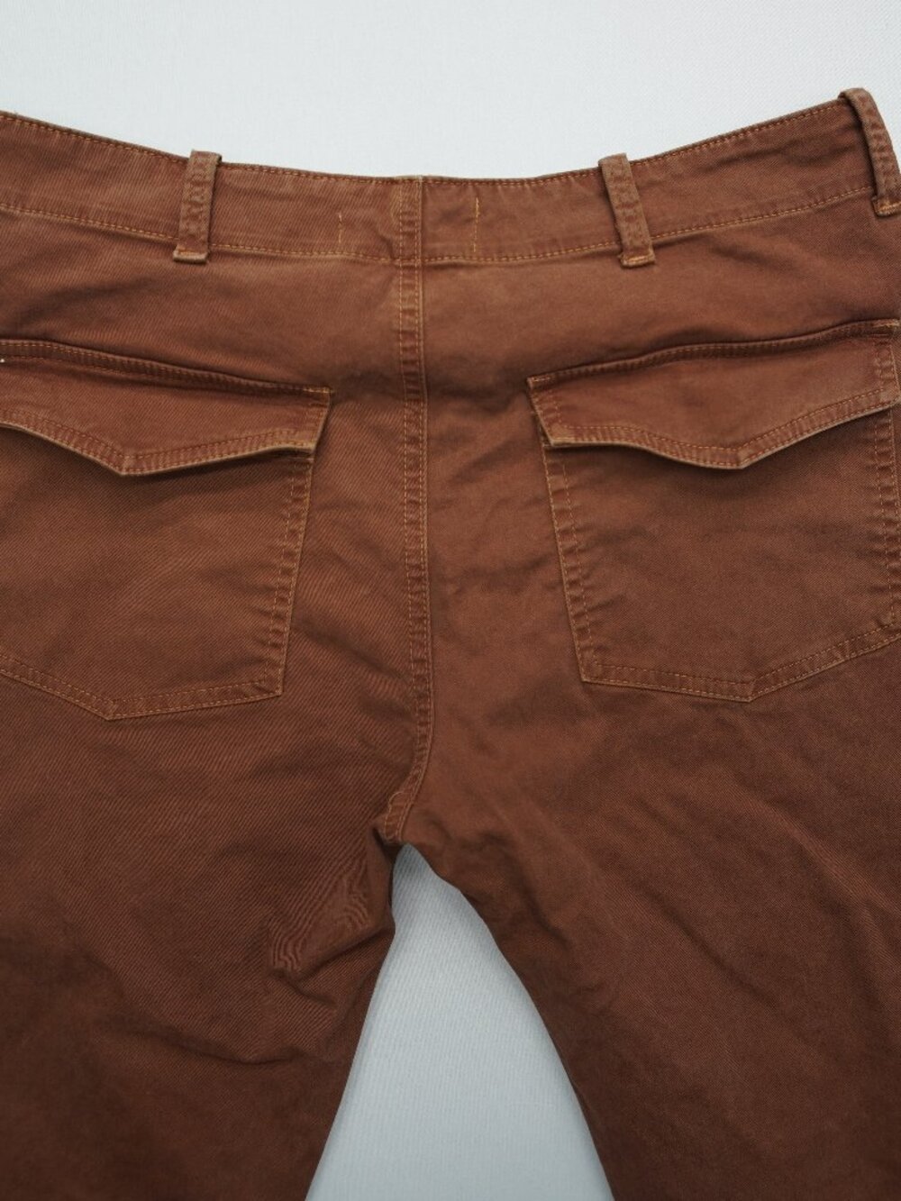 Nili Lotan Jenna Pants with Side Tape in Rust Size 4‎ - Picture 6 of 14